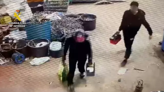 Vídeo | Detención de dos hombres en Navalmoral