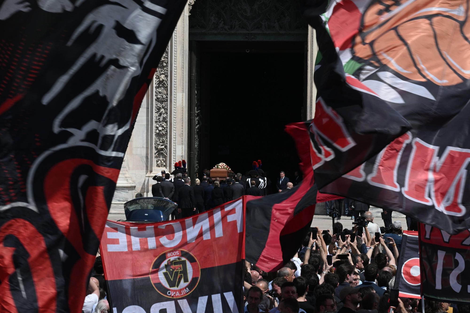 Funeral del primer ministro italiano Silvio Berlusconi