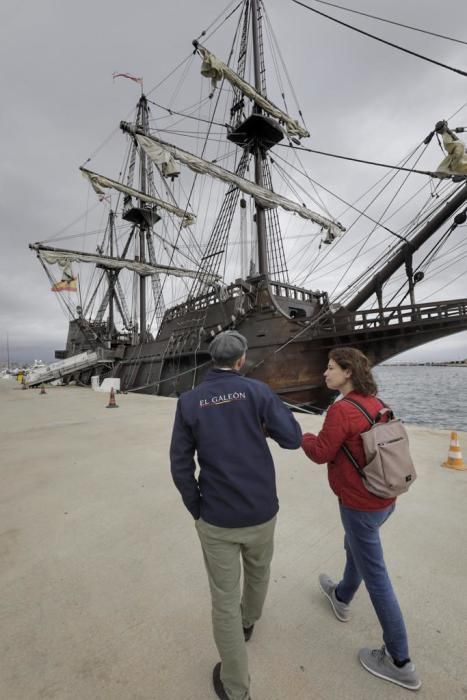 An Bord des Museumsschiffs 'Galeón Andalucía'