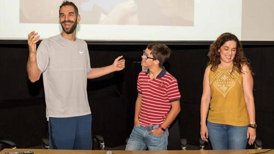 Guille Gracia, en el Campus Calderón