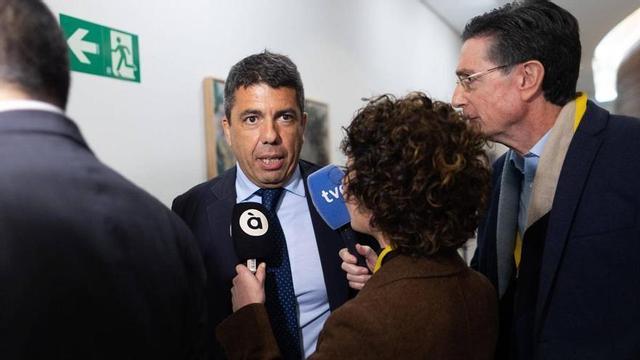 Mazón pide a la jueza de Catarroja personarse en la causa de la dana