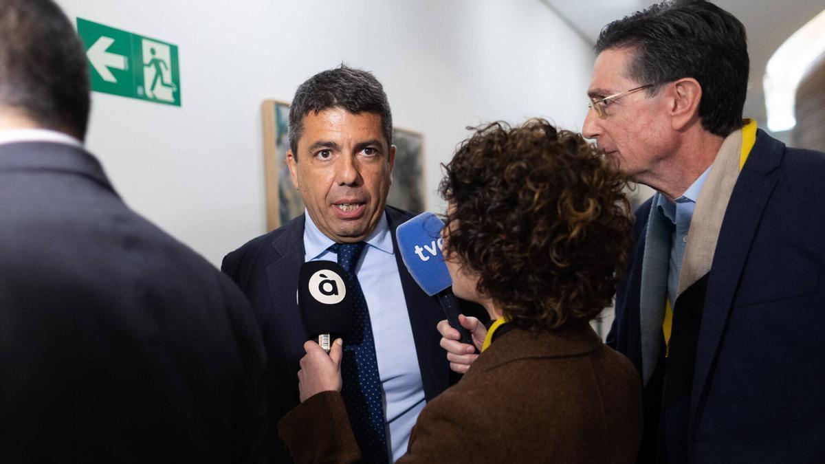 Carlos Mazón se persona en la causa de la dana en Valencia