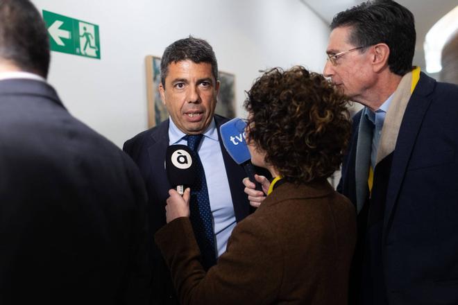 Mazón desvincula el ES-Alert tardío de las muertes por la dana