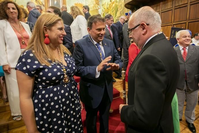 22.06.19. Las Palmas de Gran Canaria. El Cabildo de Gran Canaria celebra el pleno de constitución de la nueva corporación, con Antonio Morales como presidente, al haber sido el candidato más votado. Foto Quique Curbelo  | 22/06/2019 | Fotógrafo: Quique Curbelo