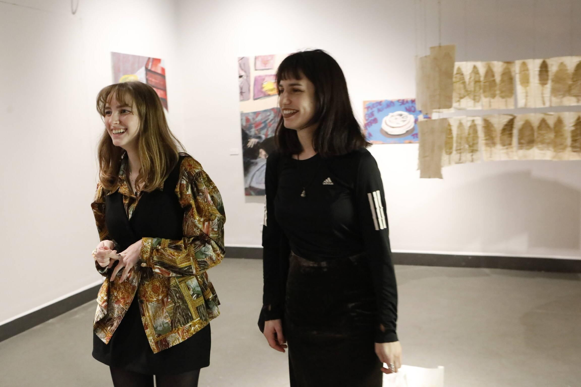 La presentación de la Muestra de Artes Plásticas en el Antiguo Instituto, en imágenes