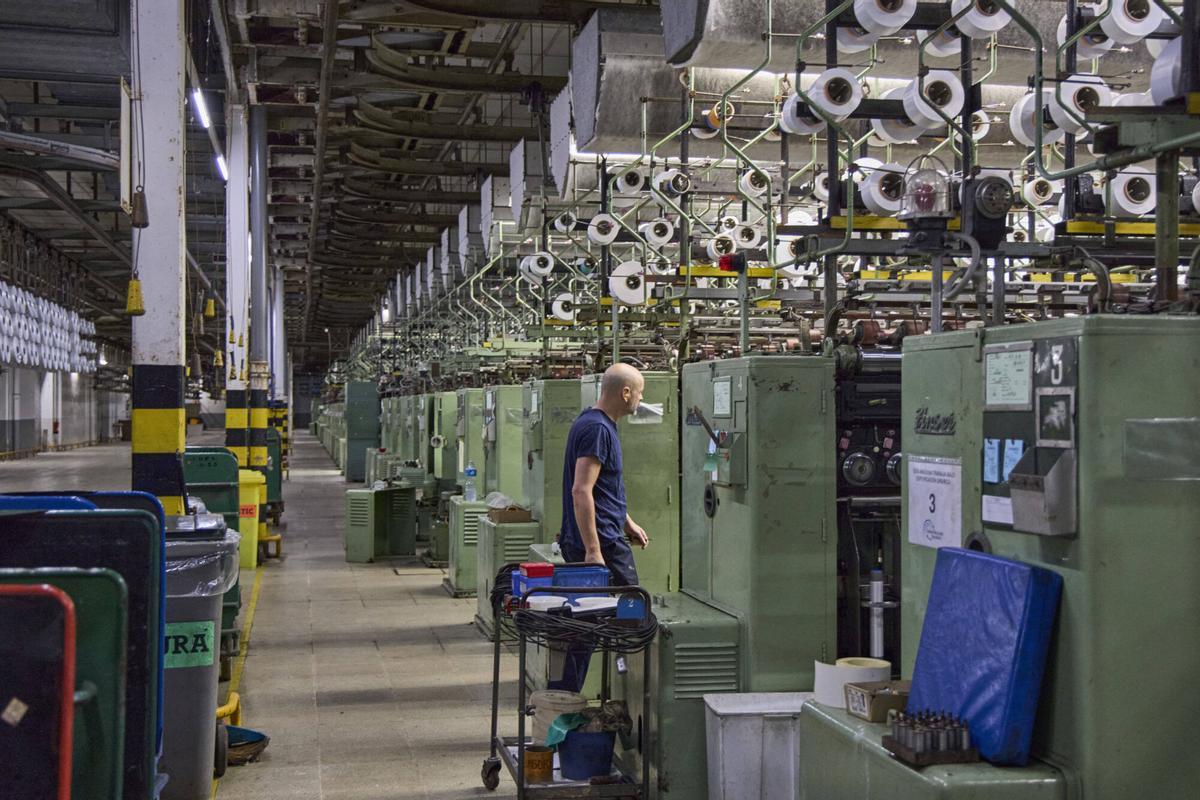 Les imatges de la fàbrica Nylstar a Blanes