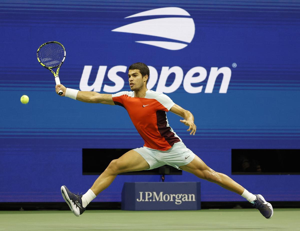 US Open, semifinal: Carlos Alcaraz - Frances Tiafoe