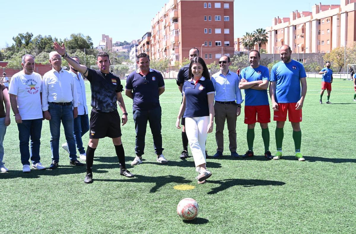 Así ha sido el partido de fútbol entre la Guardia Civil y el pueblo gitano