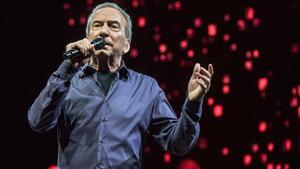 José Luis Perales, durante su concierto en el Festival de Cap Roig.