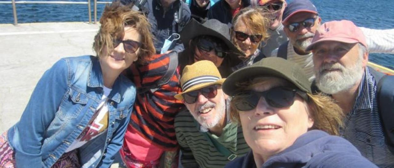Integrantes de De vella a bella en una reciente excursión. | // FDV
