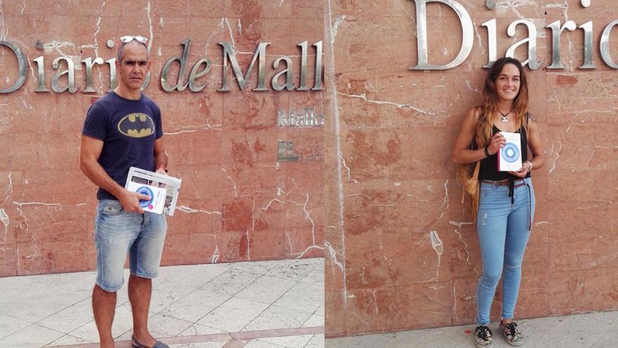 Jorge Simón y Ana González recogen su libro en Diario de Mallorca