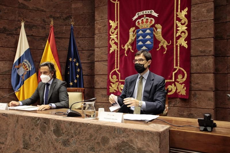 Reunión entre el presidente del Parlamento y el Secretario de Estado para la Unión Europea