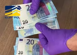 Un arrestado en Alicante por ser miembro de una banda de la Camorra dedicada a distribuir billetes falsos