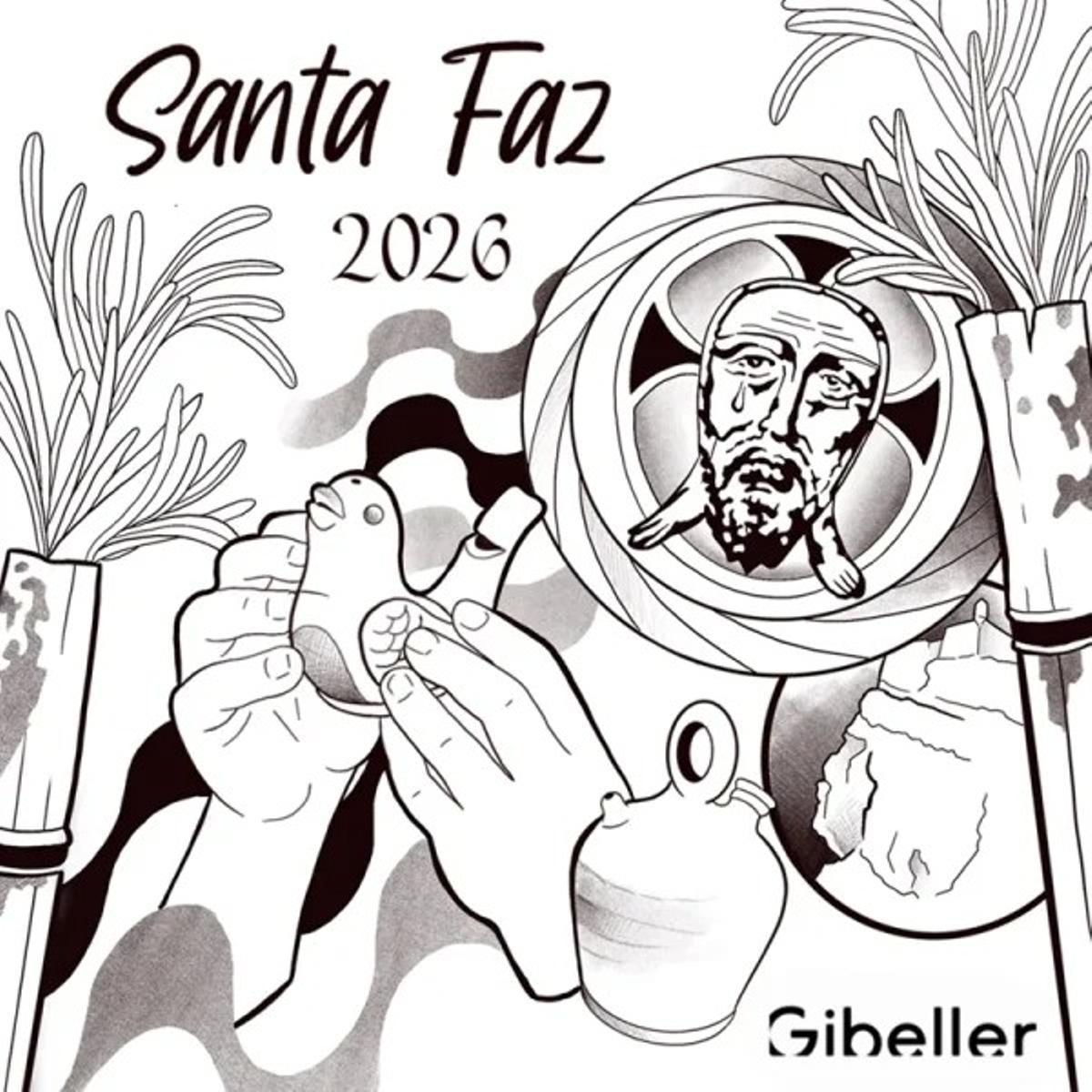 El diseño ganador del azulejo de la Santa Faz 2026 de Gibeller