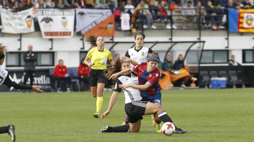 El derbi femenino Levante UD-Valencia CF se disputará en el Ciutat de València