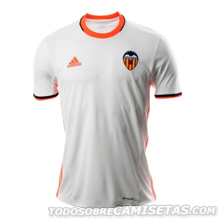 Esta es la nueva casmiseta del Valencia 16/17