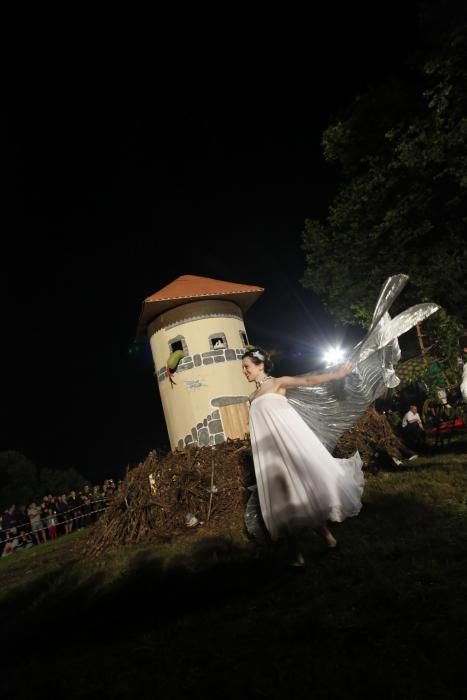 Trasona y Avilés celebran la noche más corta