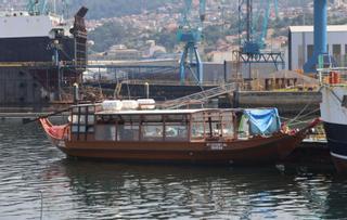 Montenegro culmina su segundo barco de acero, otro “rabelo” portugués para río