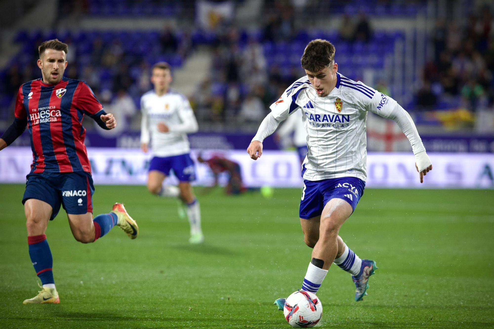 Así se ha vivido el partido entre el SD Huesca y el Real Zaragoza