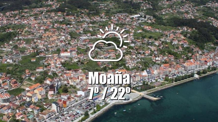 El tiempo en Moaña: previsión meteorológica para hoy, viernes 3 de abril