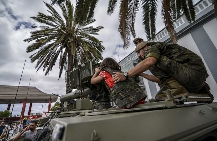 LAS PALMAS DE GRAN CANARIA A 03/06/2017. Día de las Fuerzas Armadas en Plaza de las Islas Canarias. FOTO: J.PÉREZ CURBELO