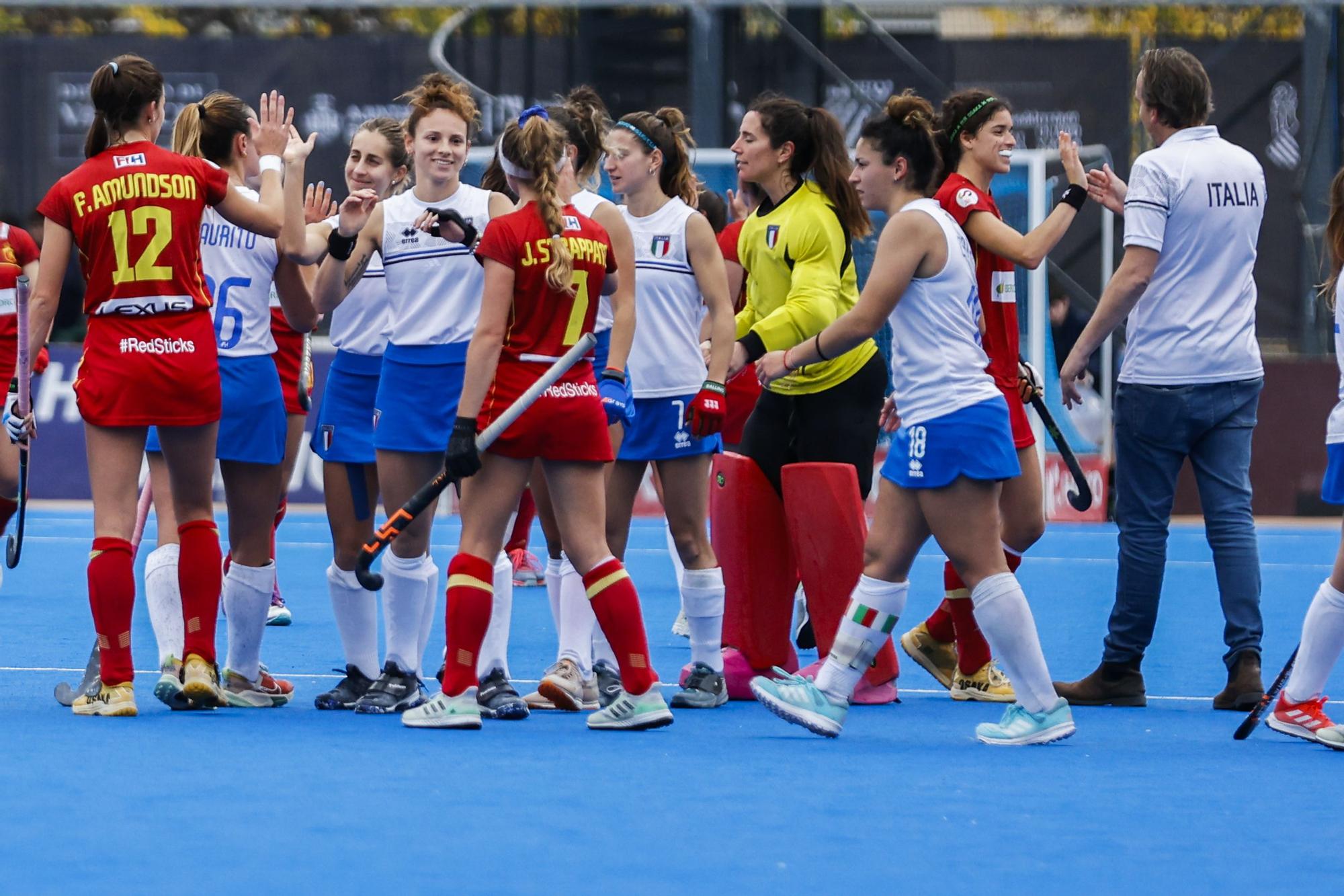 FIH Hockey Nations Cup Valencia 20222 España-Italia (0-0)