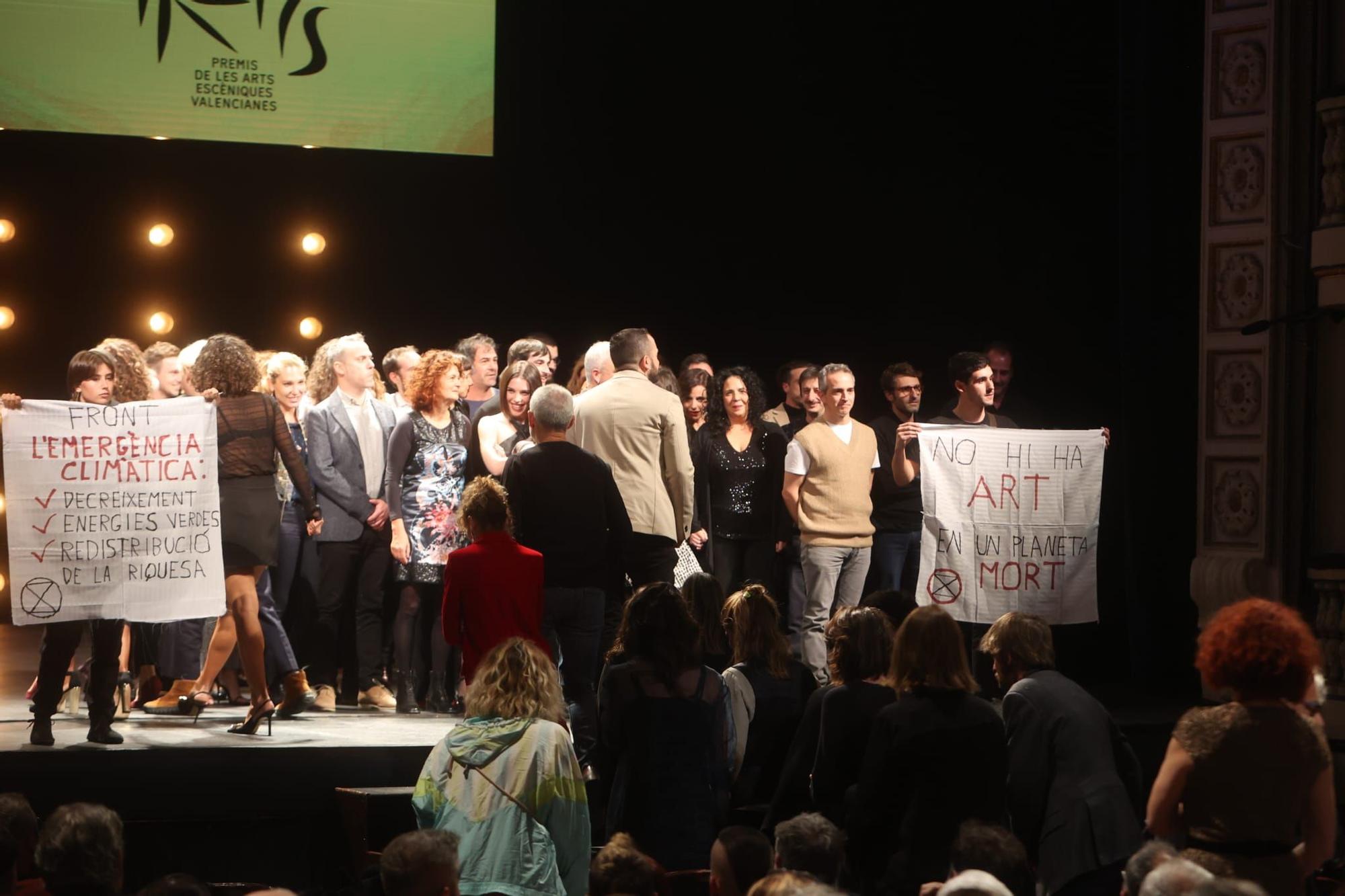 Así fue la gala de los V Premios de las Artes Escénicas Valencianas celebrada en el Teatro Principal