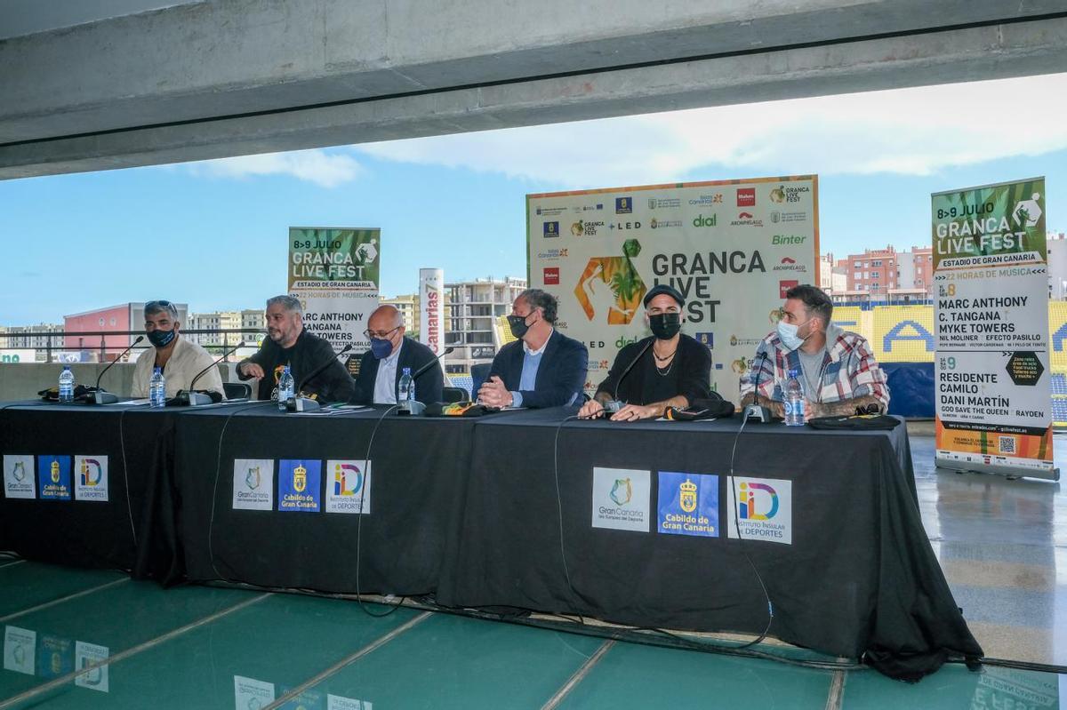 Presentación del GranCa Live Fest