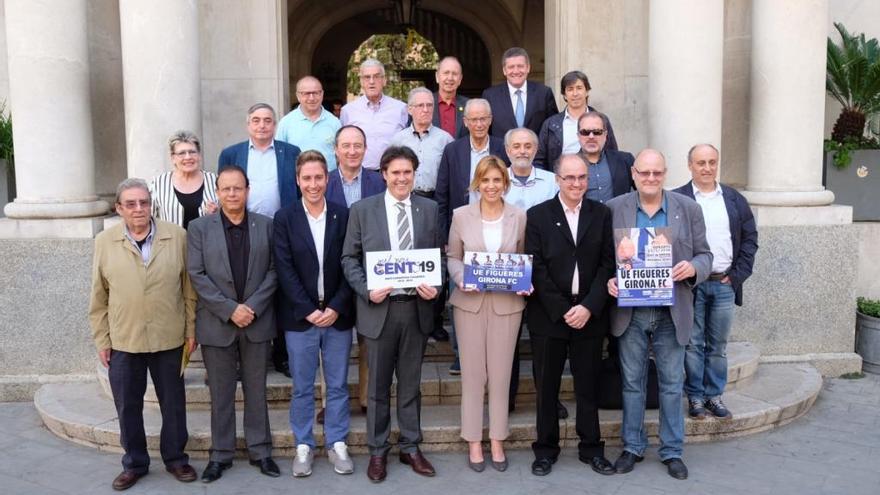 El Centenari de la UEF s&#039;ha presentat a l&#039;Ajuntament