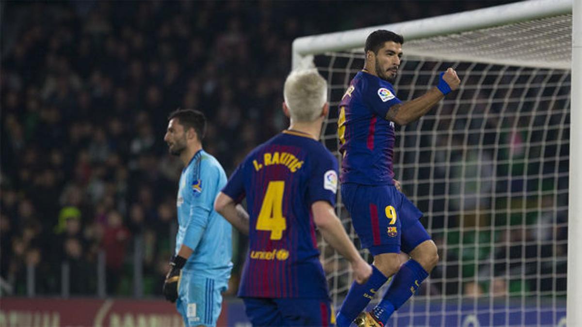 LALIGA | Betis - FC Barcelona (0-5): Suárez fusiló a Adán