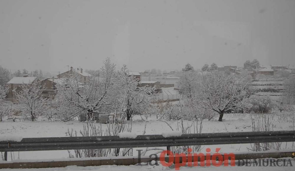 Nieve en el Noroeste de la Región