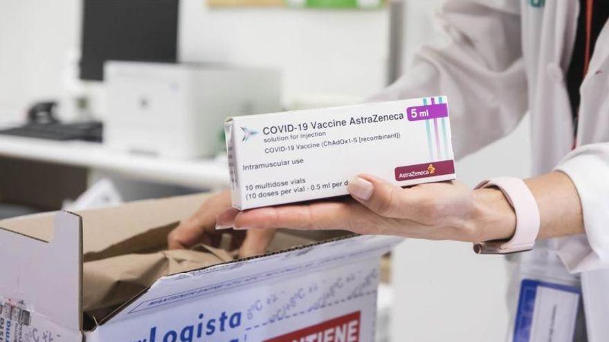Aragón recibirá a lo largo de este mes 50.000 vacunas de AstraZeneca