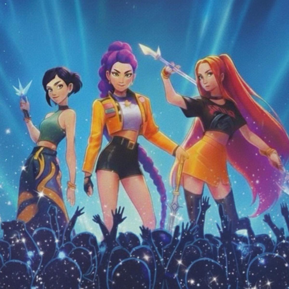 Las guerreras K-Pop-Tributo musical