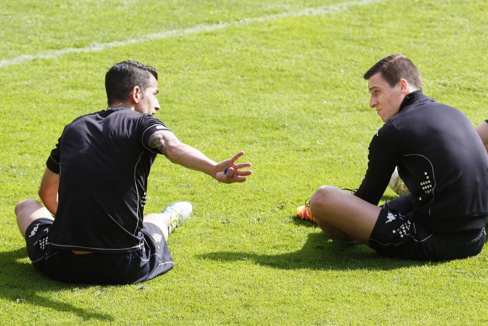 Entrenamiento del Sporting