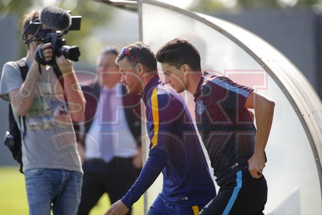 El Barça prepara el partido de Champions contra el Bayer Leverkusen