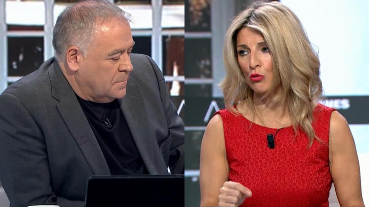 Antonio García Ferreras y Yolanda Díaz