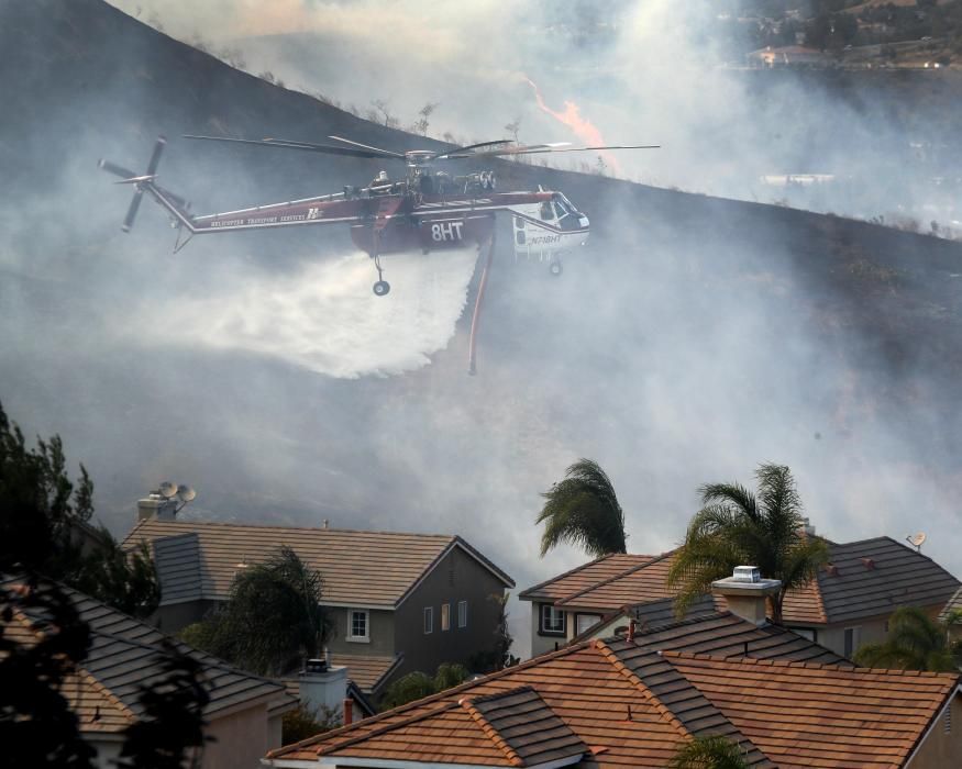 Varios incendios forestales dejan 10 muertos en California