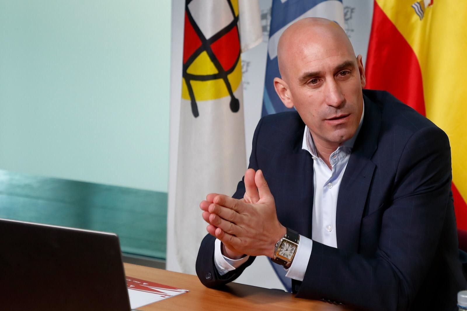 Archivo - Luis Rubiales, presidente de la RFEF.