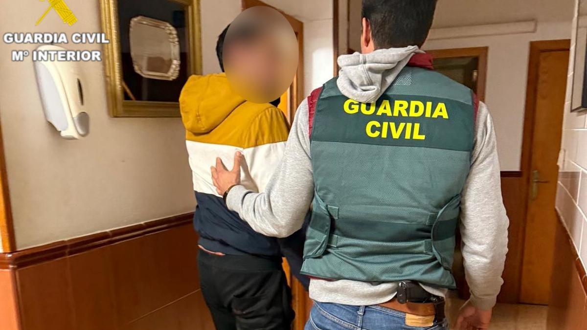 Imagen de uno de los detenidos por los robos en Benicàssim.
