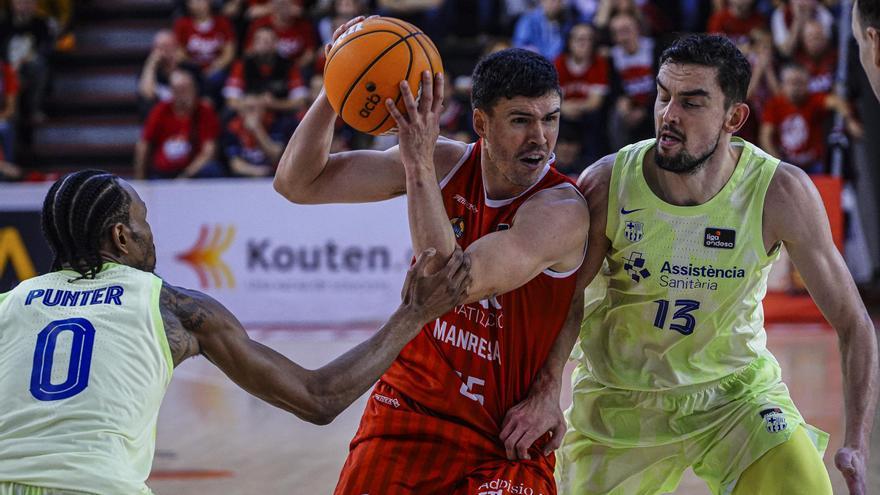 Els partits de lliga del Baxi Manresa es podran tornar a veure per Movistar a partir del 14 de desembre, amb estrena contra el Barça