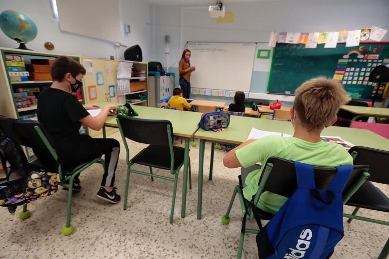 Última escuela rural de los caseríos de Anaga, en Roque Negro