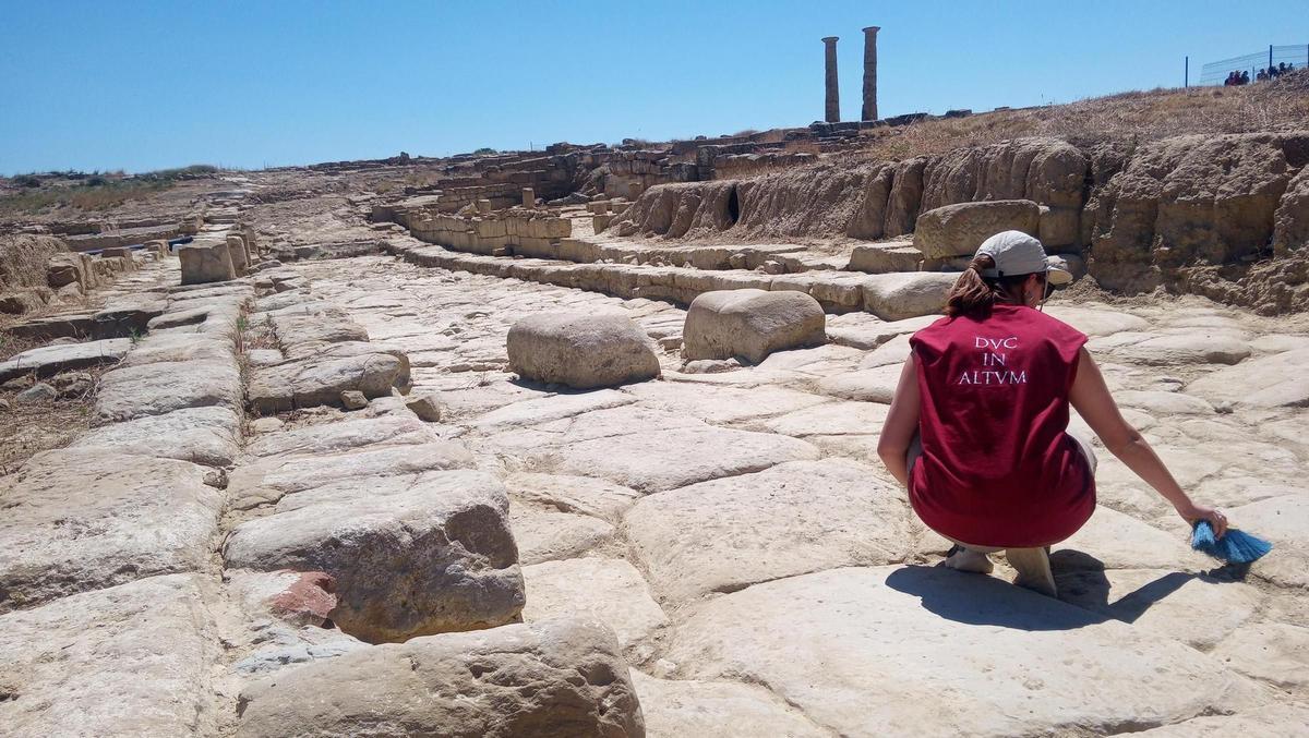 La antigua ciudad romana está situada a 15 kilómetros de Uncastillo.