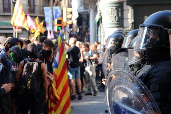 Manifestacions a Barcelona aquest 29 d'octubre