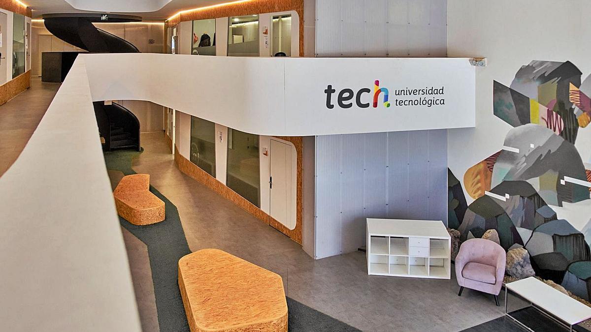 Imagen de una de las instalaciones de TECH Universidad Tecnológica.