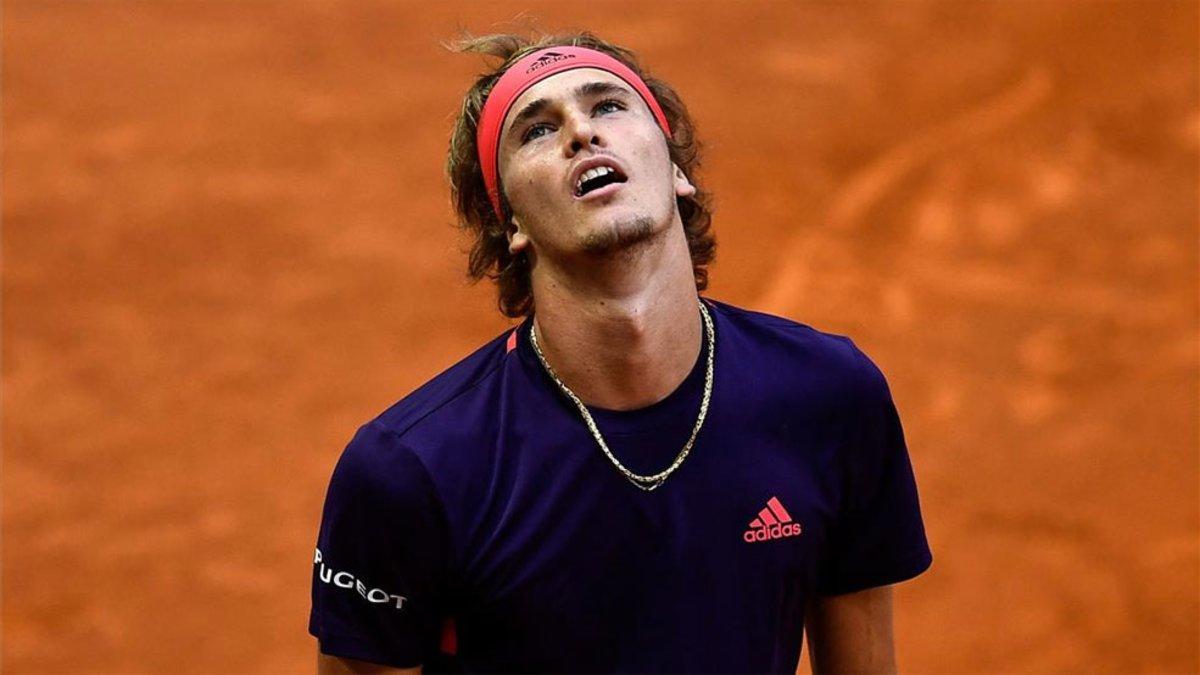 Zverev volvió a caer de forma inesperada en Roma