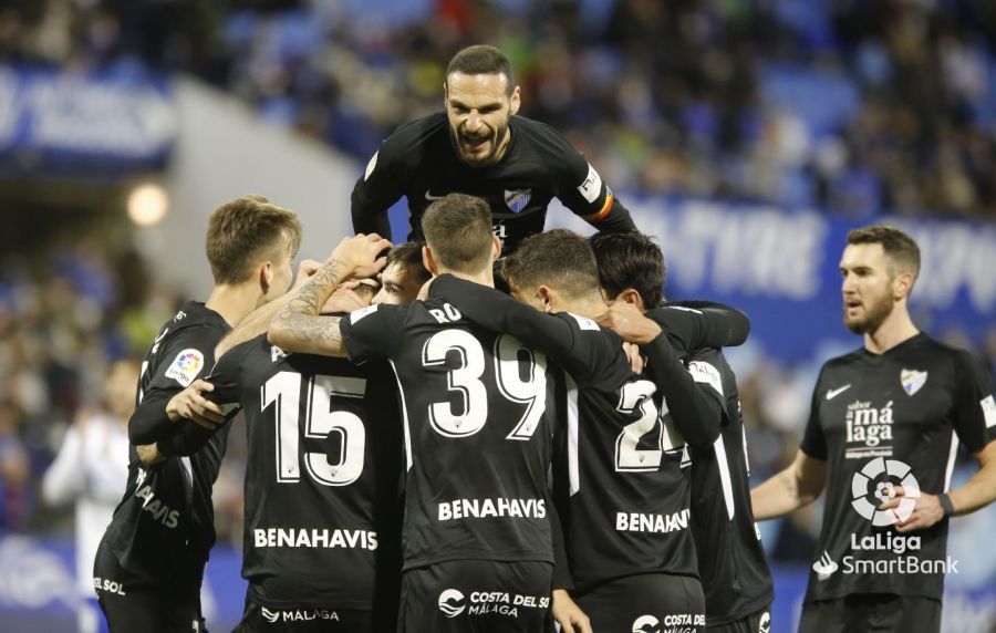 Real Zaragoza - Málaga CF, en imágenes