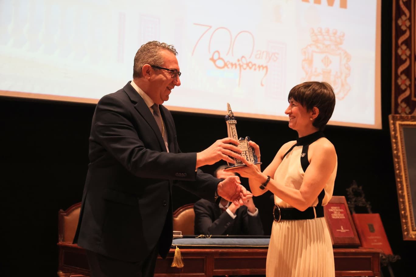 Acto del 9 d'Octubre en Benidorm