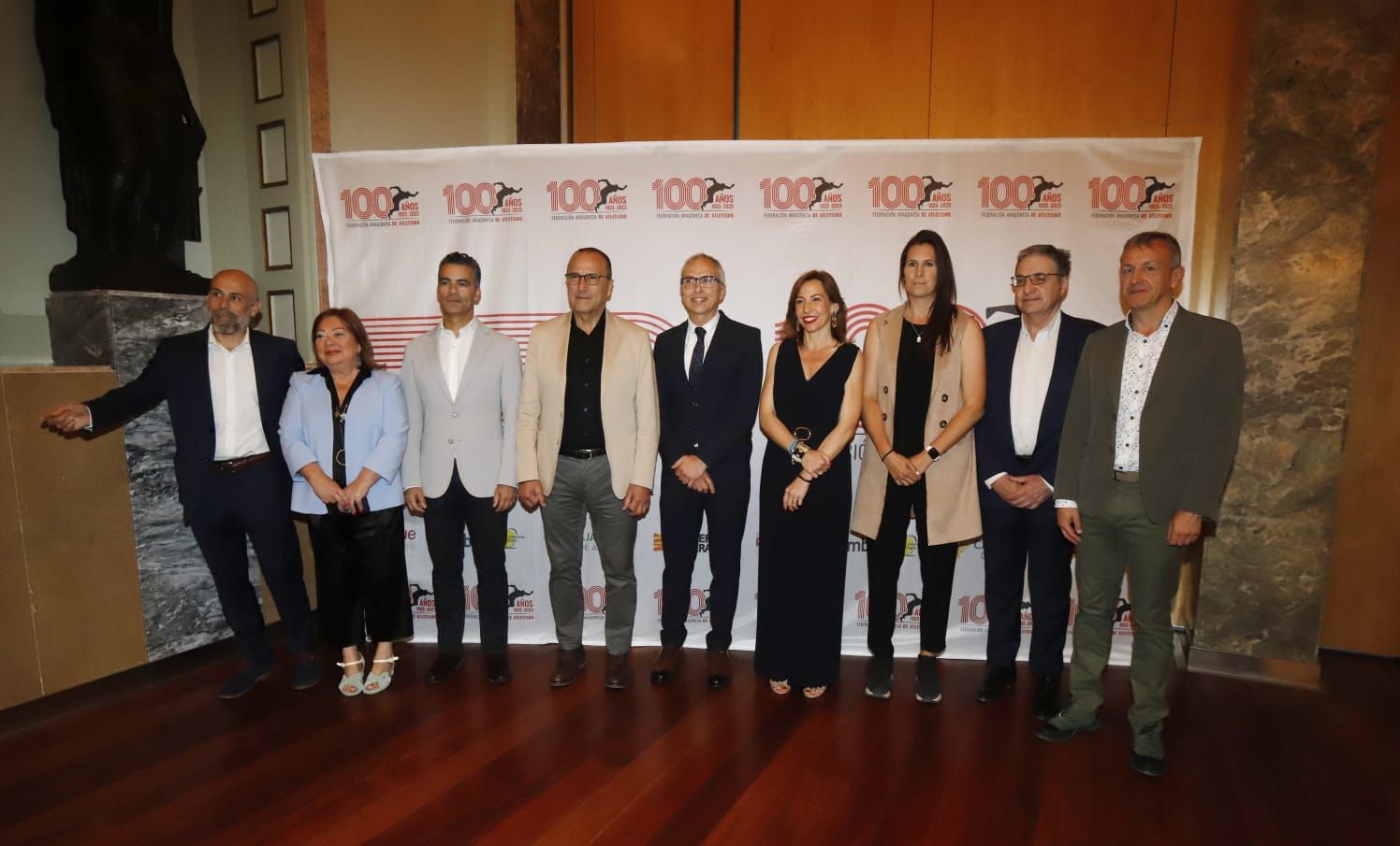 En imágenes | Gala de los 100 años de atletismo en Aragón