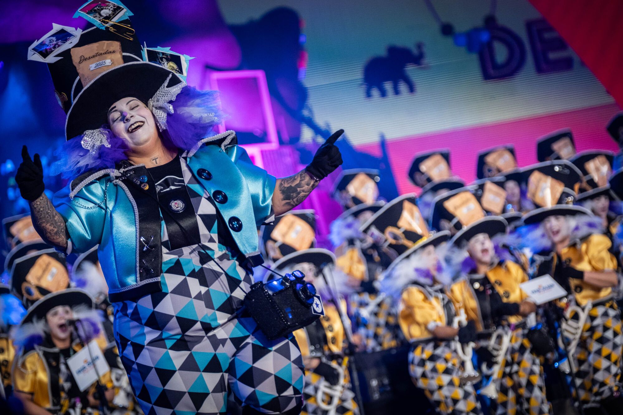 Segunda fase de murgas adultas del Carnaval de Santa Cruz 2025 2º.- Desatadas