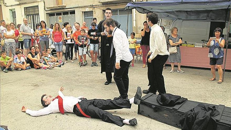 El teatro y la música toman Eslida en la celebración del festival Feslida